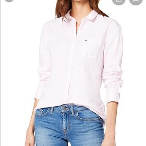Tommy Hilfiger Classic Pink Button Down Shirt